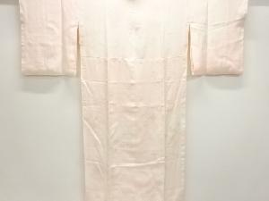 草花模様織出し単衣長襦袢